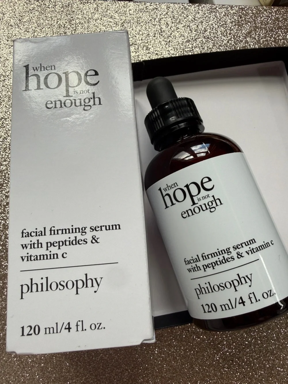 *NIB 4oz* Philosophy When Hope Is Not Enough Facial Firming Serum